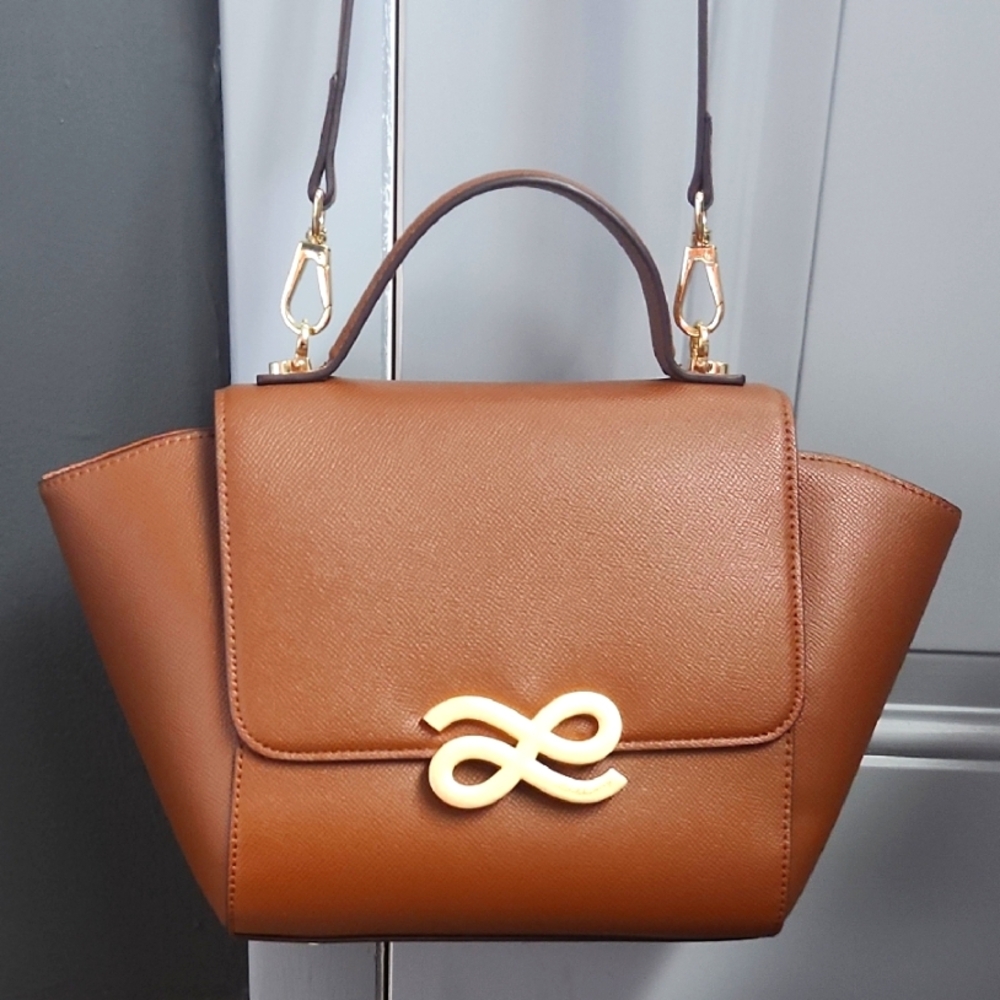 HOUSE OF LITTLE BUNNY Elegant Nova Brown Handbag
